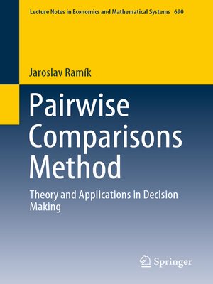 cover image of Pairwise Comparisons Method